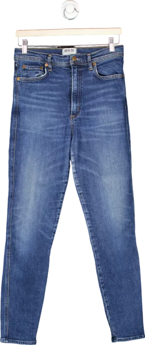 AGOLDE Blue Skinny Jeans W28