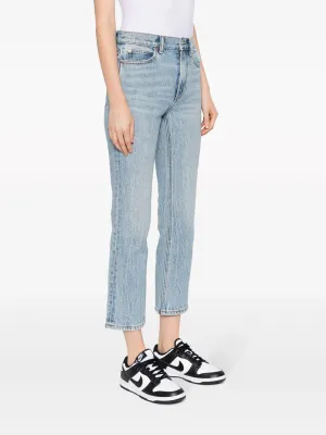 ALEXANDER WANG - Women OG - High Rise Stovepipe Vintage Faded Indigo