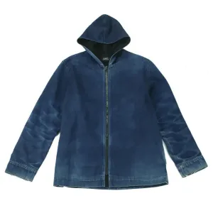 A.P.C. DENIM HOODED PARKA (S)  (S)