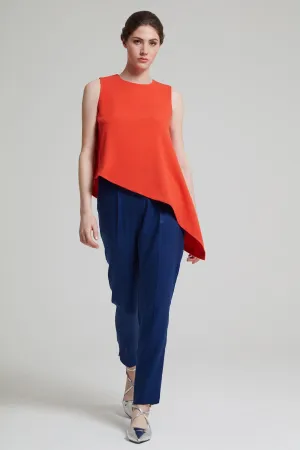 Asymmetric Crepe Top