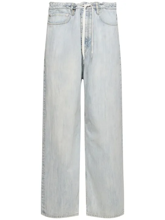 Balenciaga   Baggy cotton denim jeans 