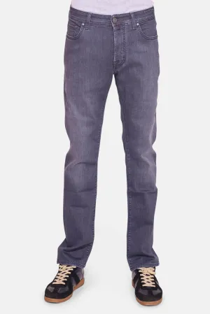 Bard 5 PKT Slim Blue-ish Grey 1 Wash