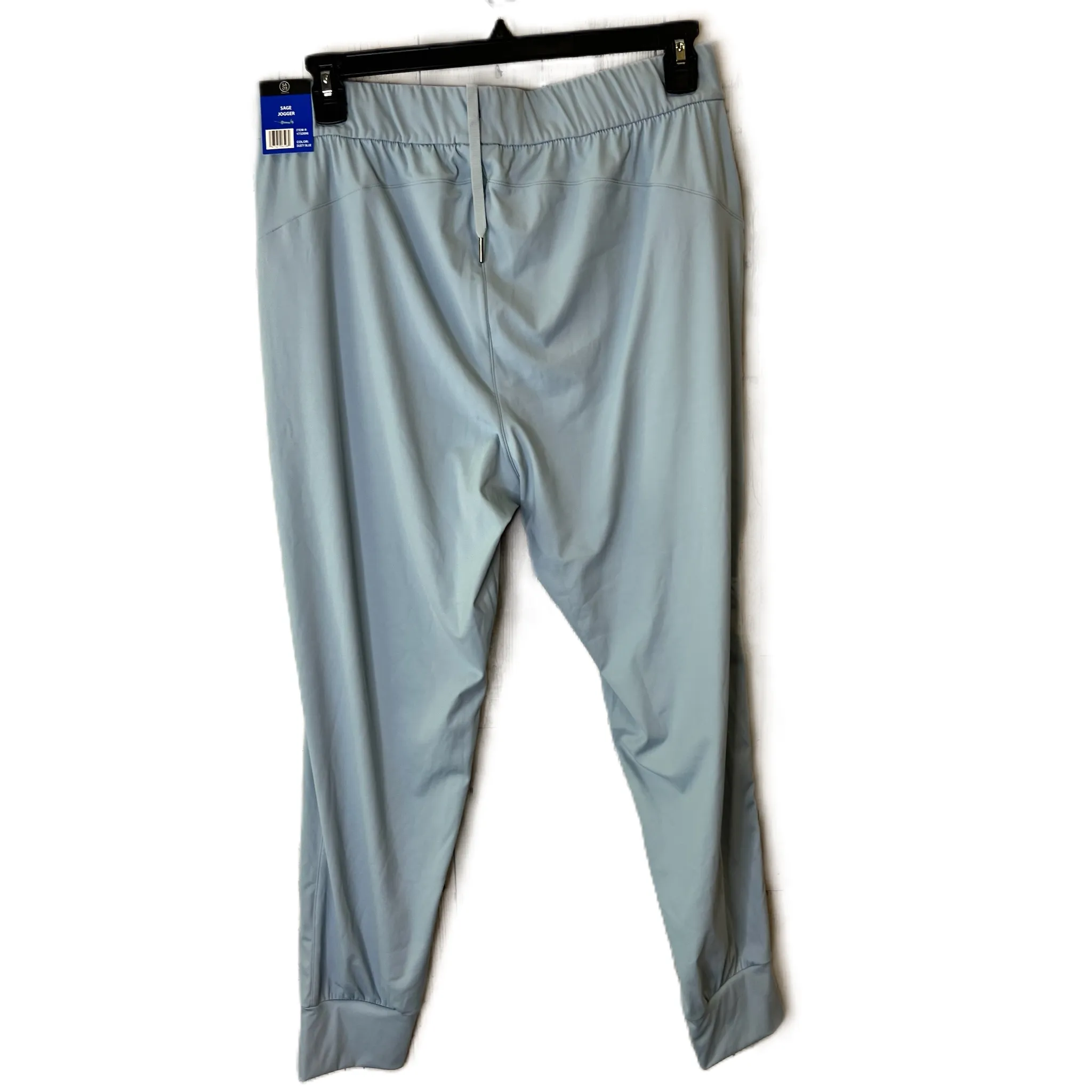 Blue Athletic Pants By Sage, Size: L