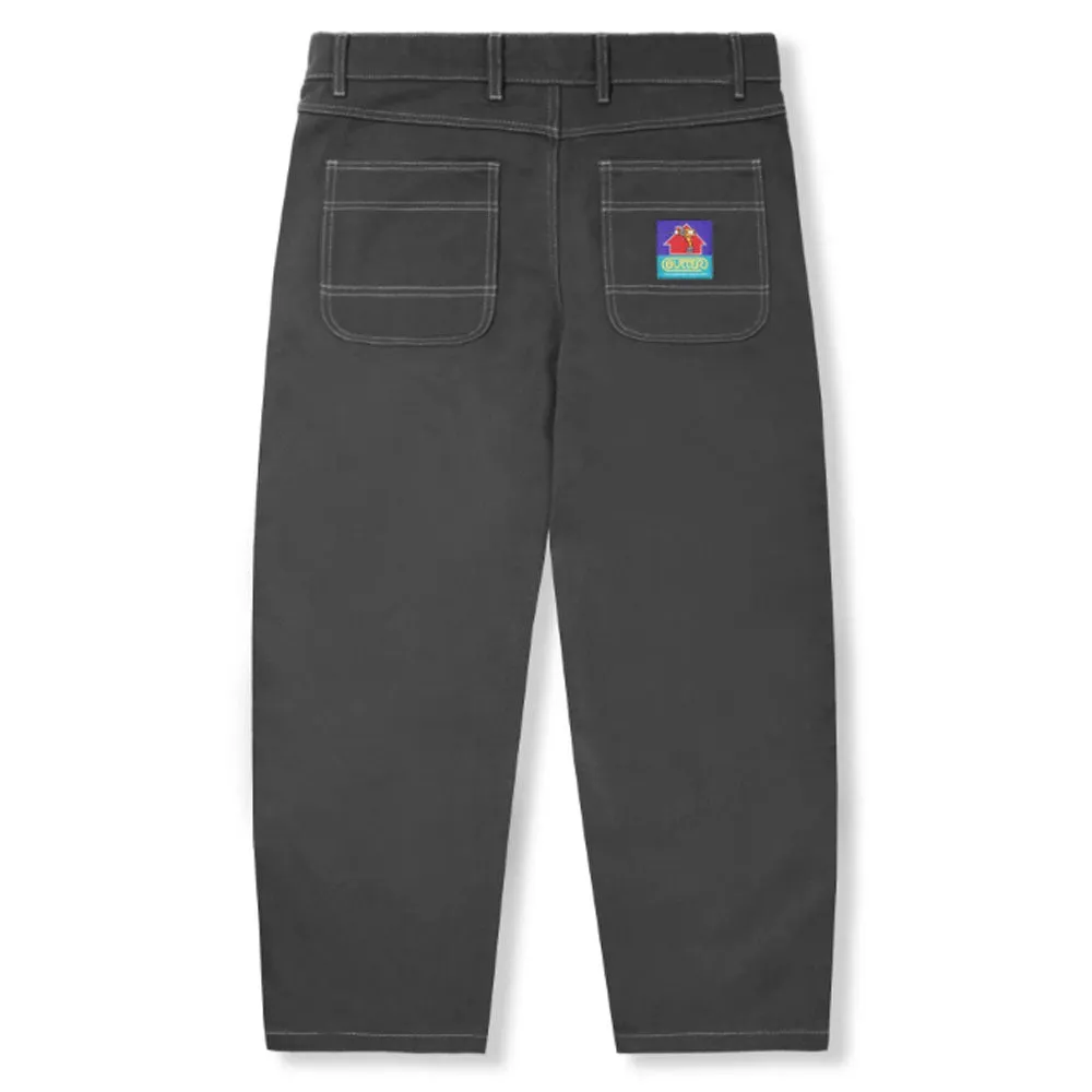 Butter Goods Double Knee Work Pant Charcoal