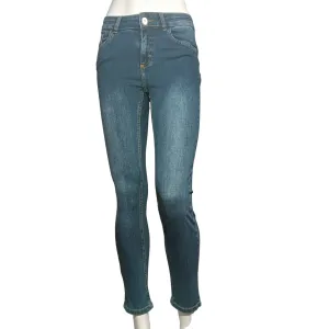 CafèNoir pantalone jeans da donna Denim Skinny c7 JJ1017 B008 blu medio scuro