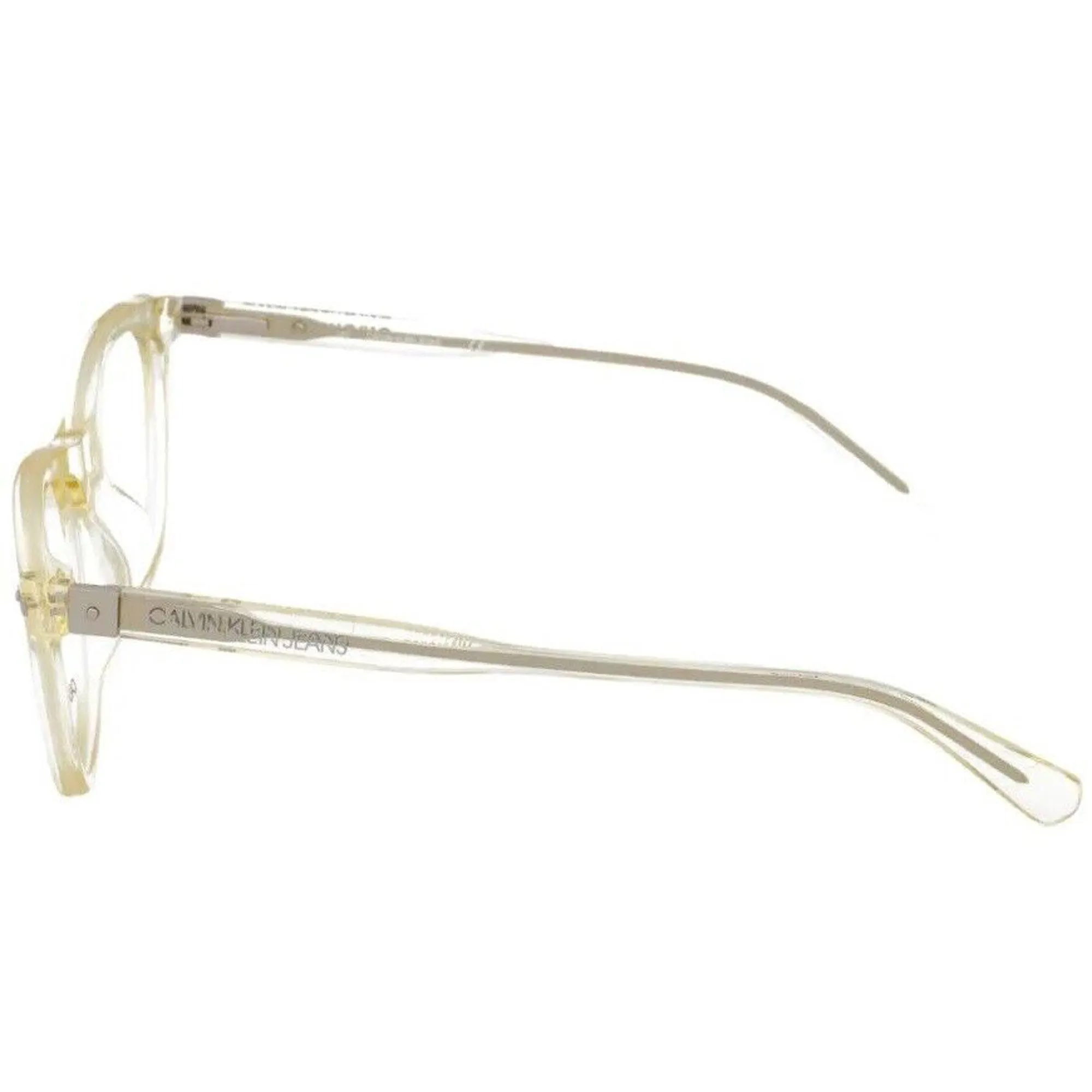 Calvin Klein Jeans Women's Eyeglasses - Crystal Light Yellow Frame | CKJ19525 740