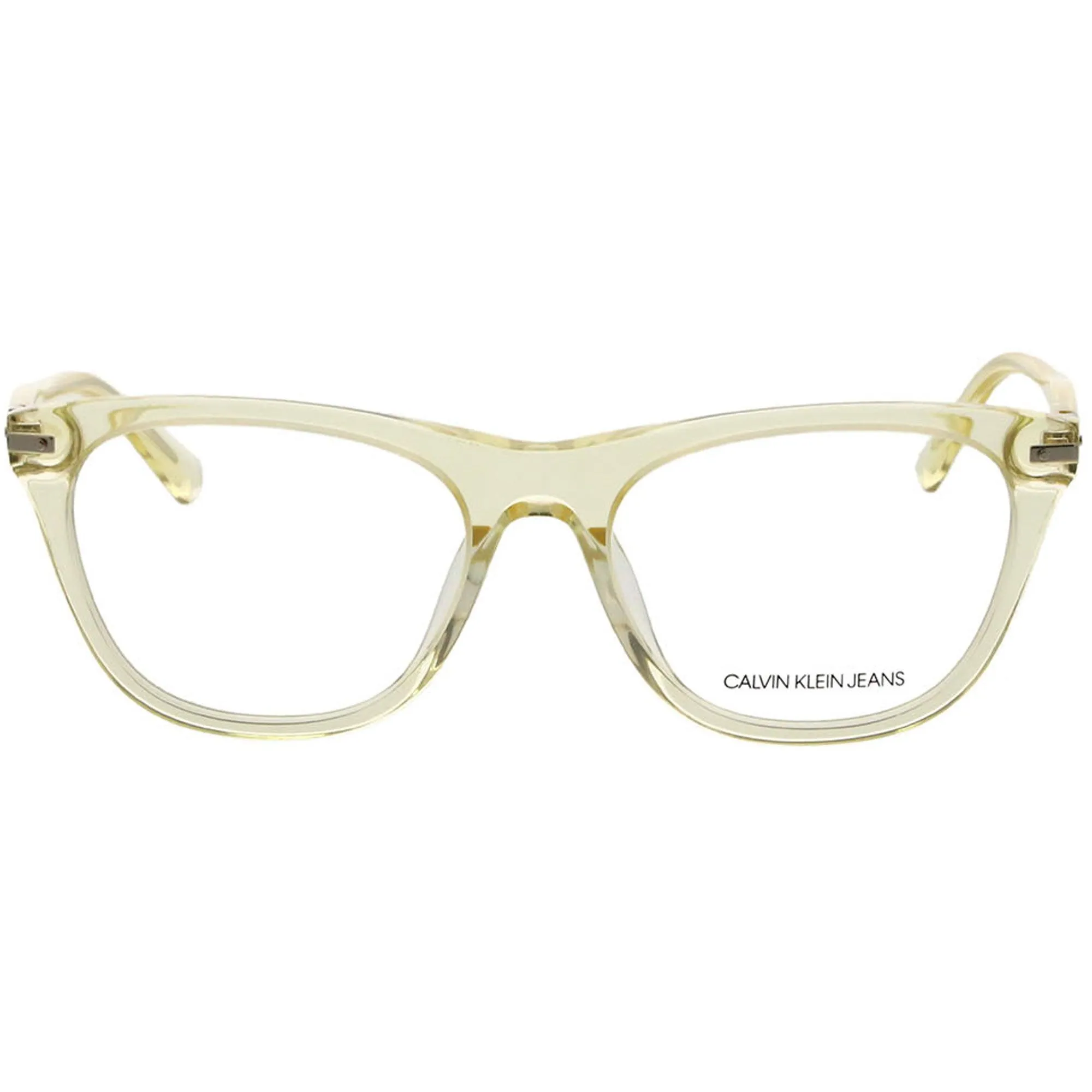 Calvin Klein Jeans Women's Eyeglasses - Crystal Light Yellow Frame | CKJ19525 740