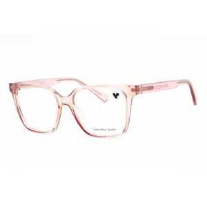 Calvin Klein Jeans Women's Eyeglasses - Rose Square Full Rim Frame | CKJ21639 671