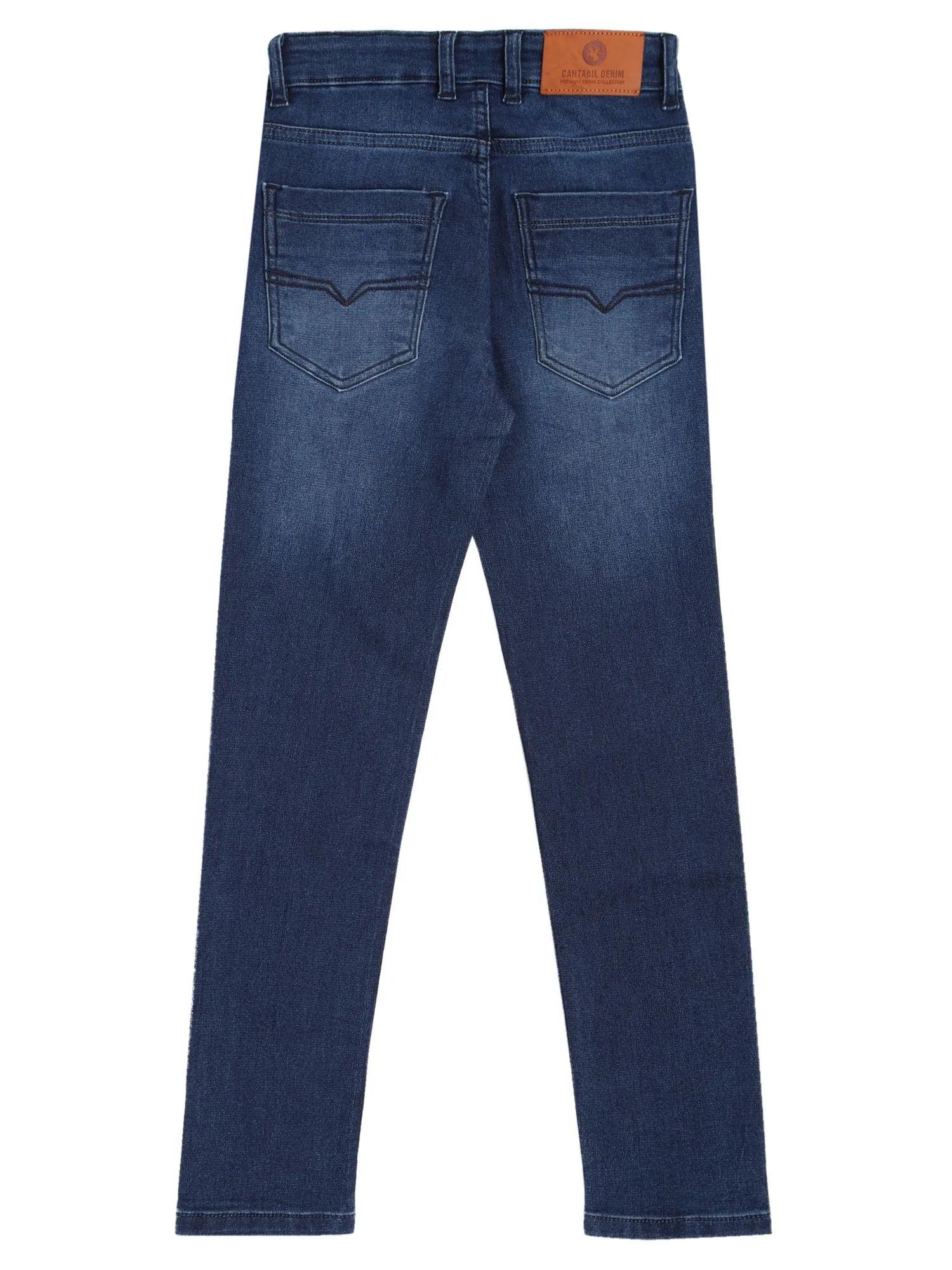 Cantabil Boy Dark Carbon Jeans