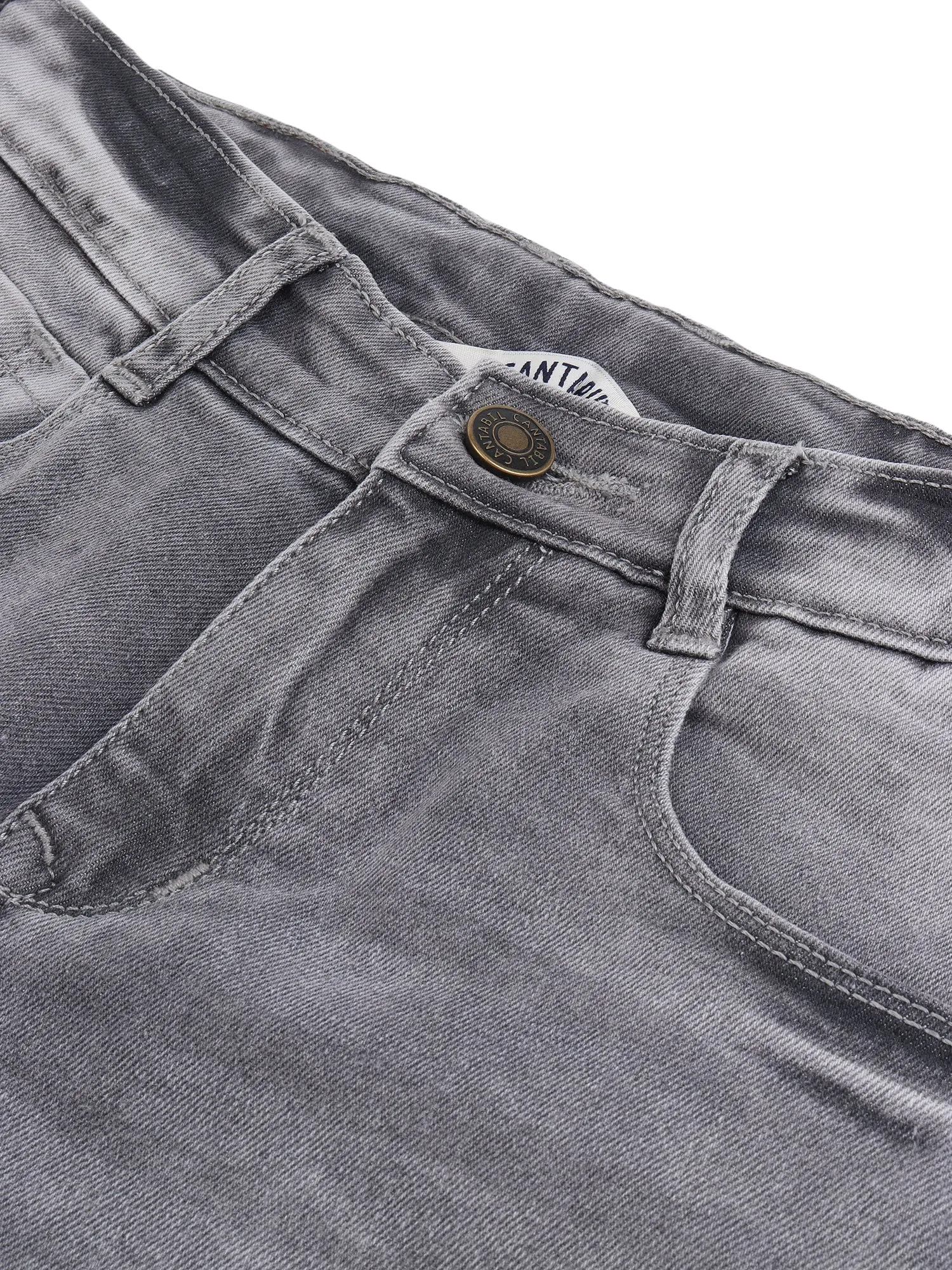 Cantabil Boys Grey Jeans