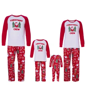 Christmas Santa Claus Pajama Family Matching Set