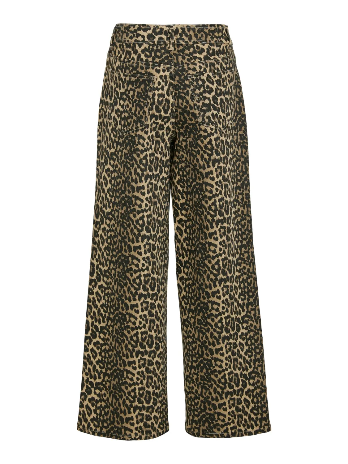 Ciara Leopard Print Jeans (Birch)