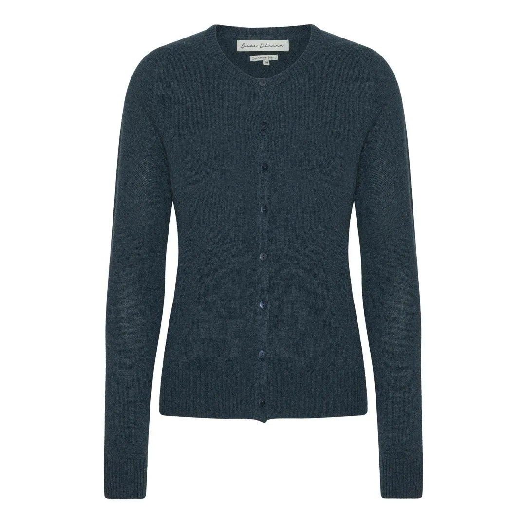 Classic Cardigan Dark Ocean