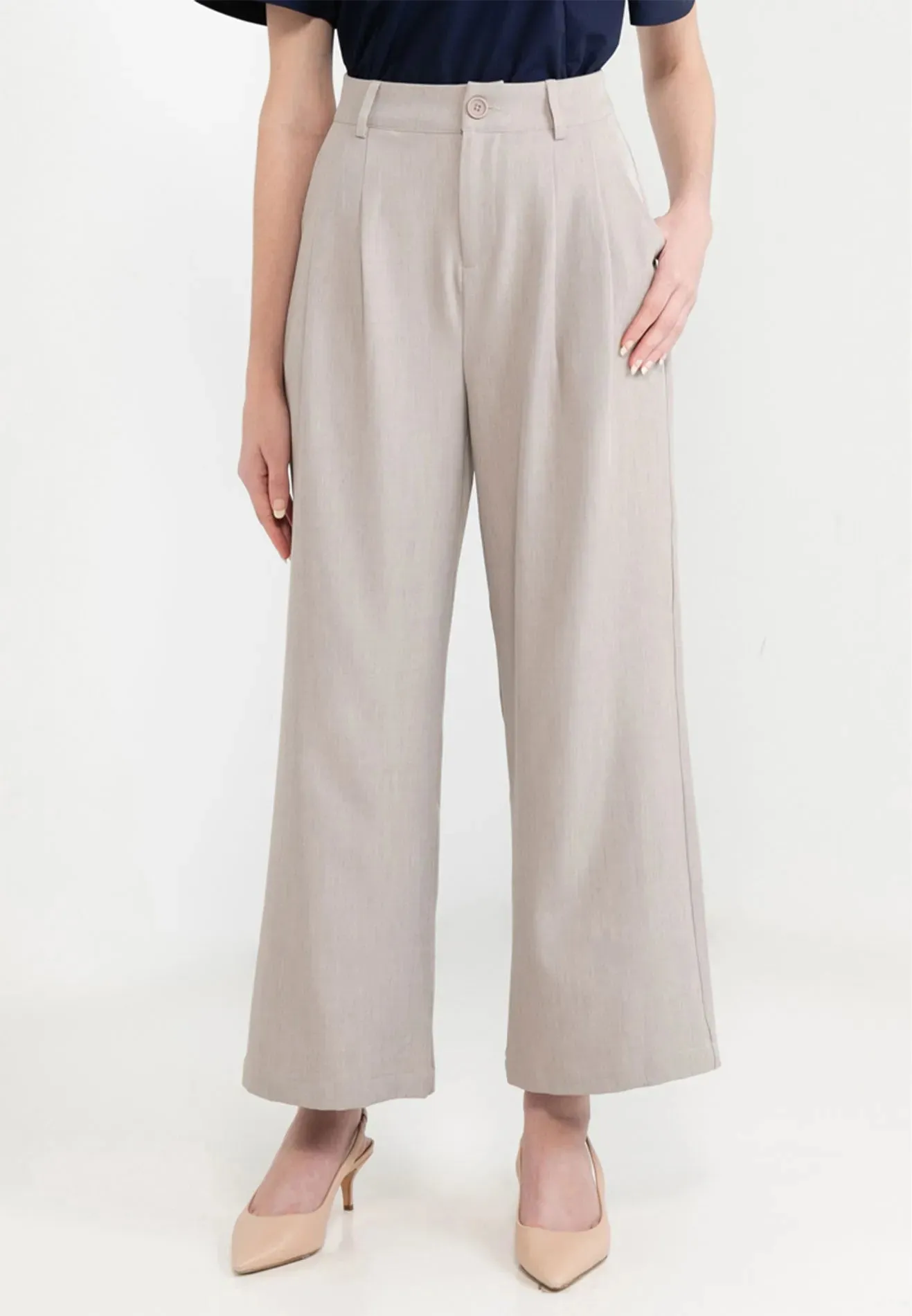 Classic Wide Leg Trousers