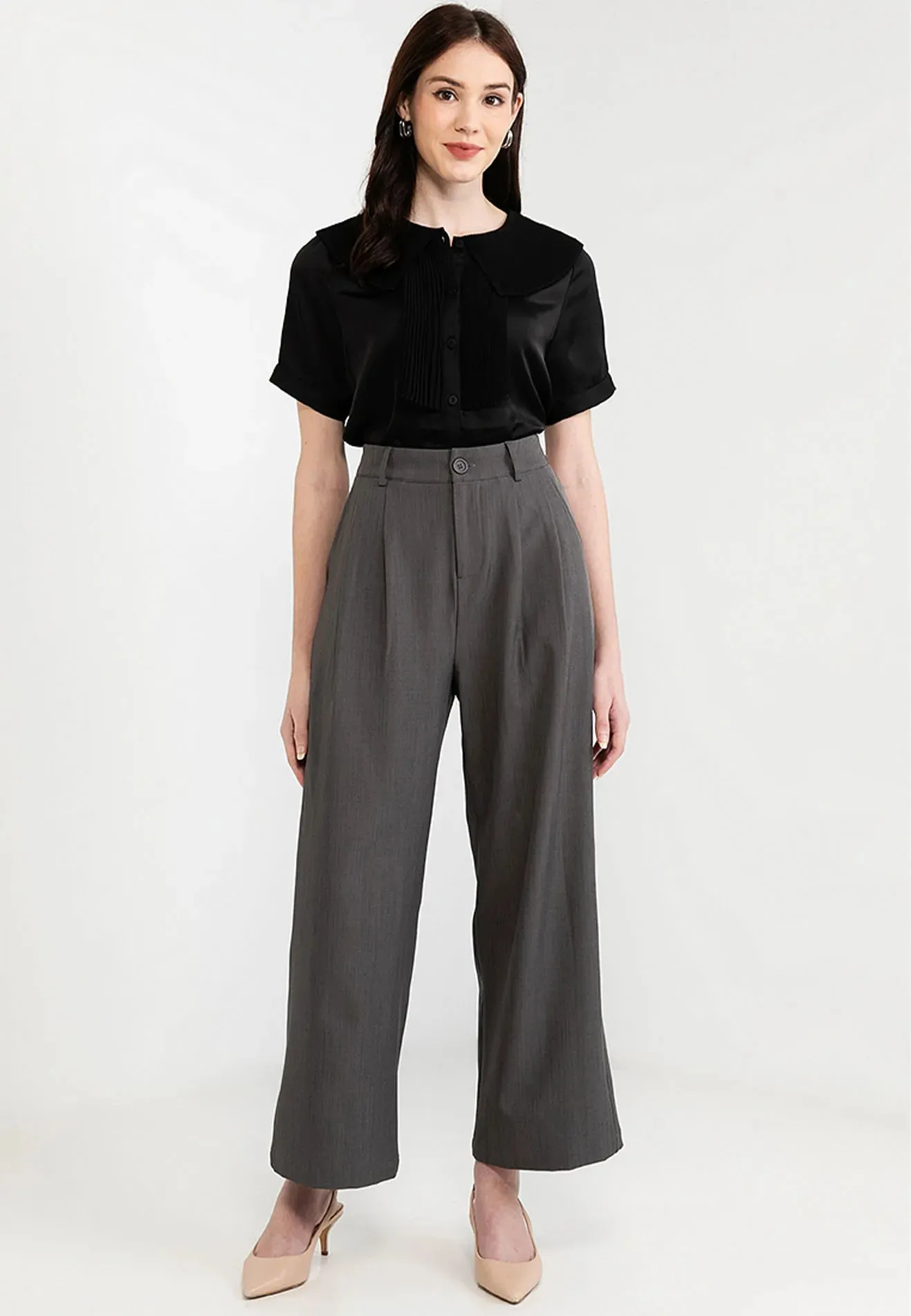 Classic Wide Leg Trousers