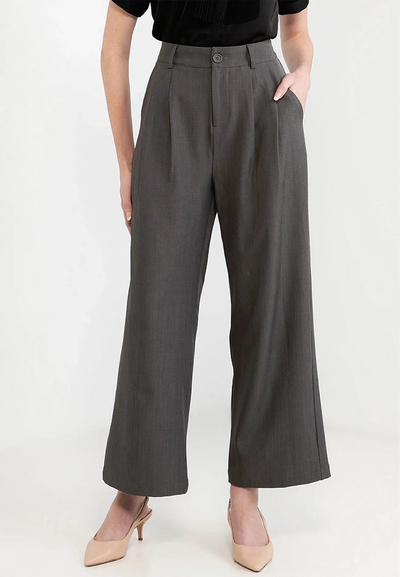 Classic Wide Leg Trousers