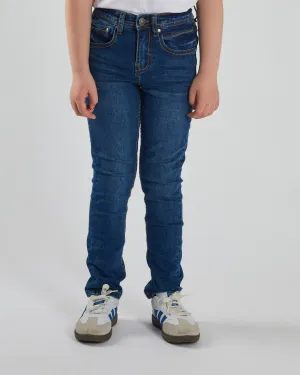 Dean Skinny Jean Mid Wash