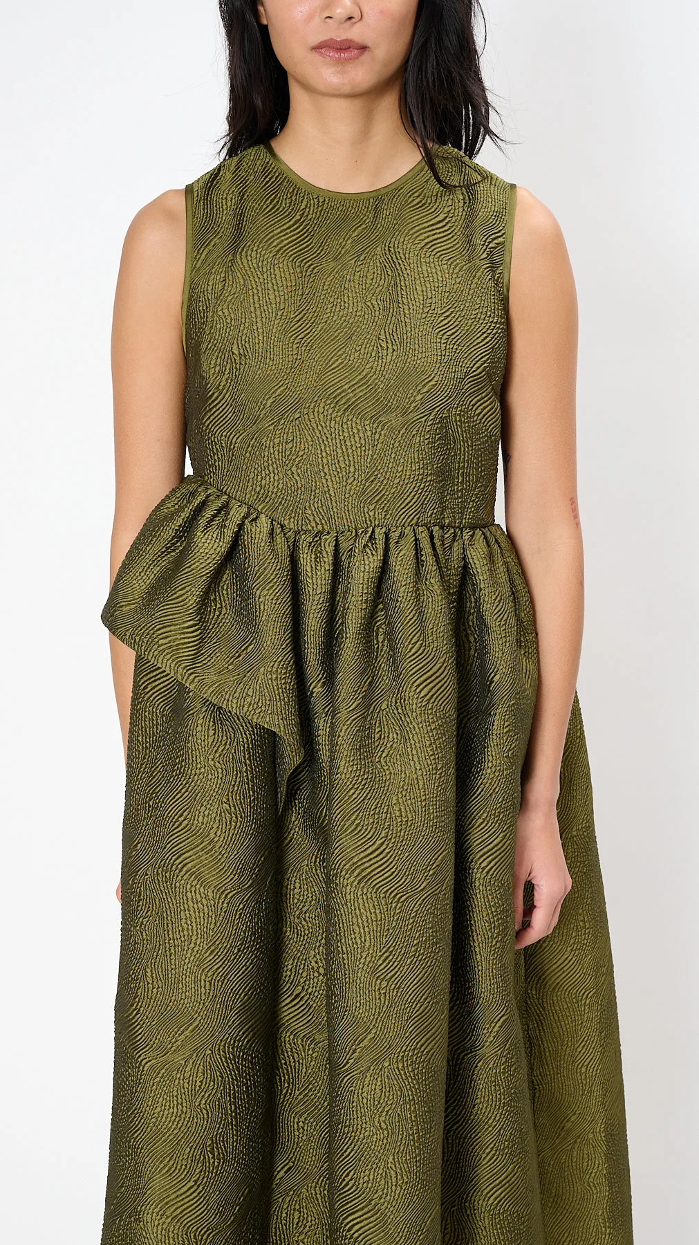 Ditte Dress in Olive