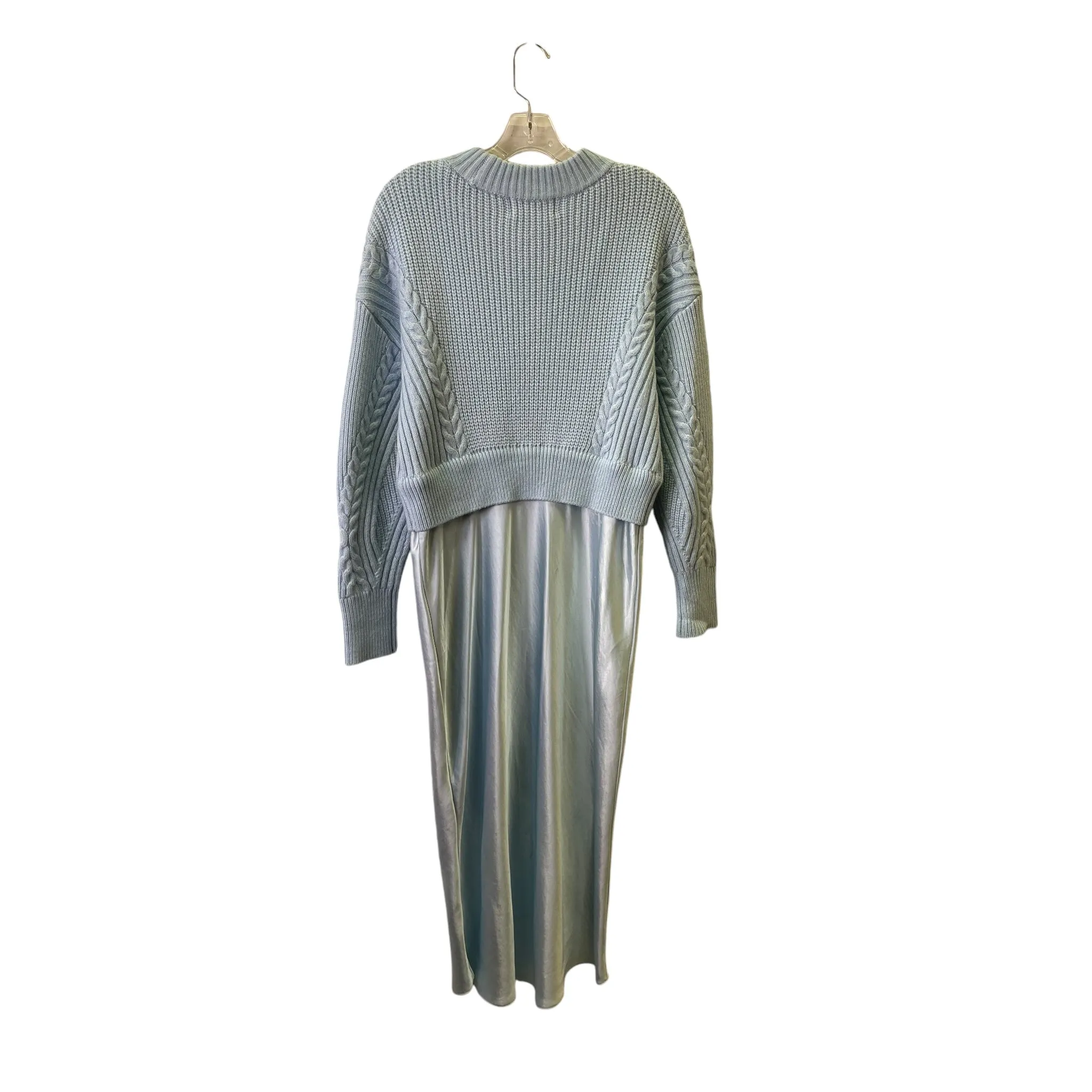 Dress Sweater By Dh New York In Blue, Size:S