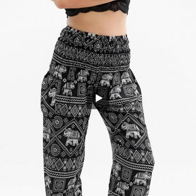 ELEPHANT Pants Women Boho Pants Hippie Pants Yoga