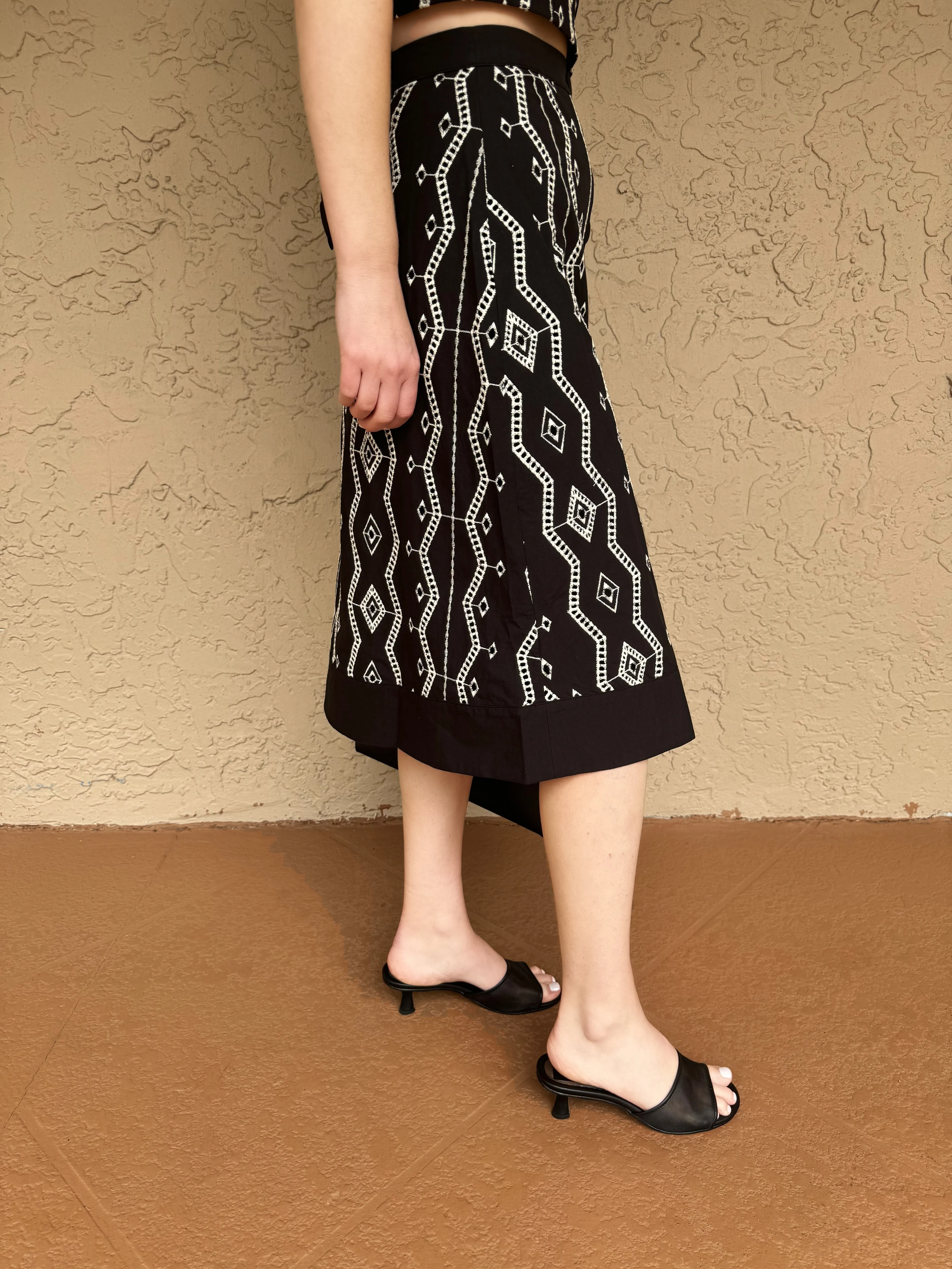 First Midi Flared Skirt