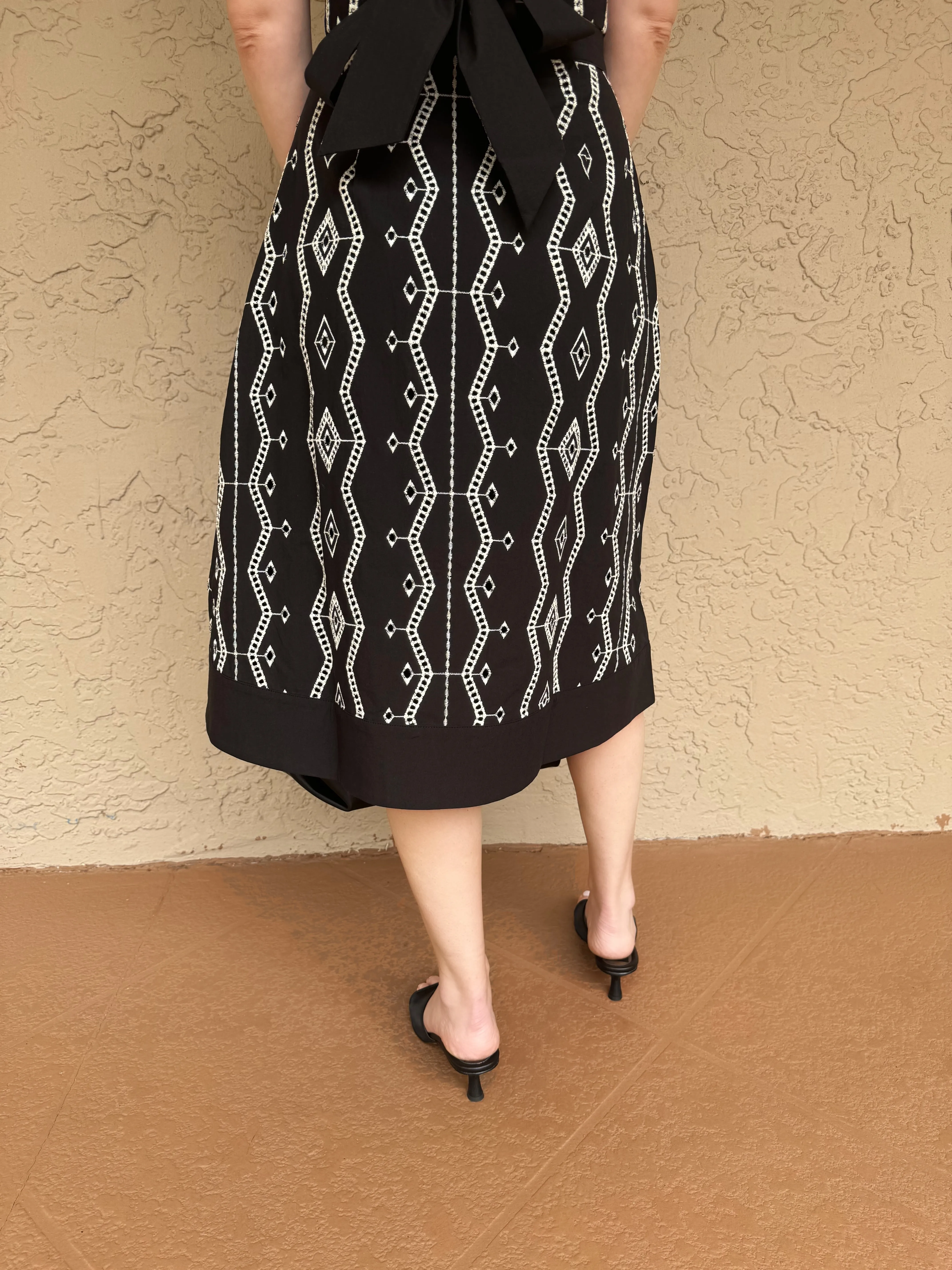 First Midi Flared Skirt