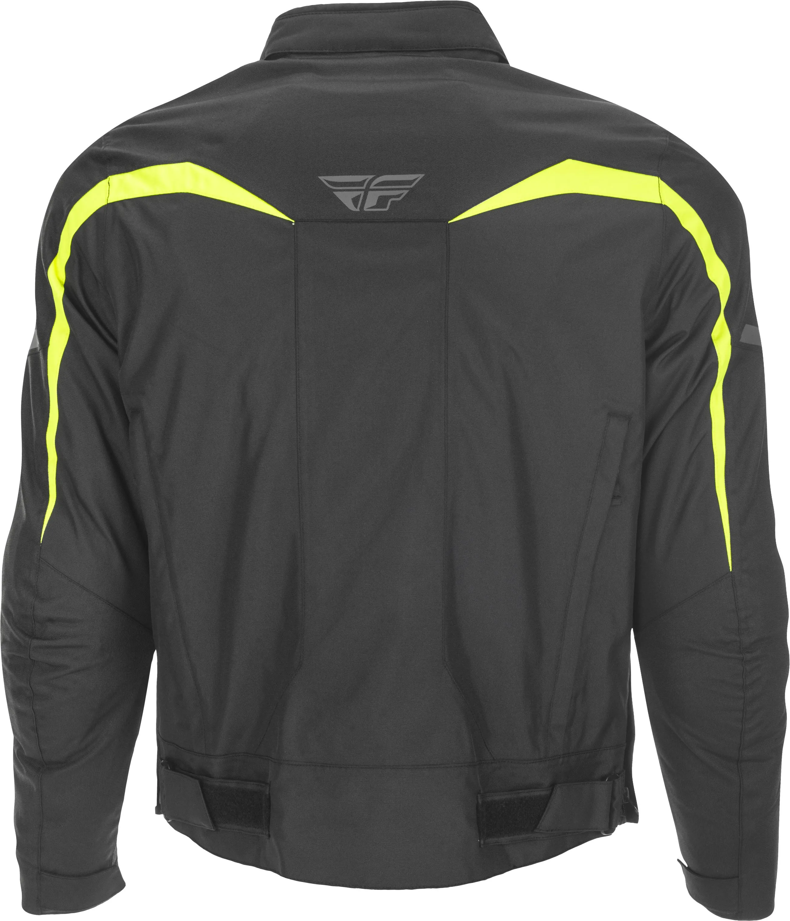 FLY RACING BUTANE JACKET BLACK/HI-VIS MD 477-2044-3