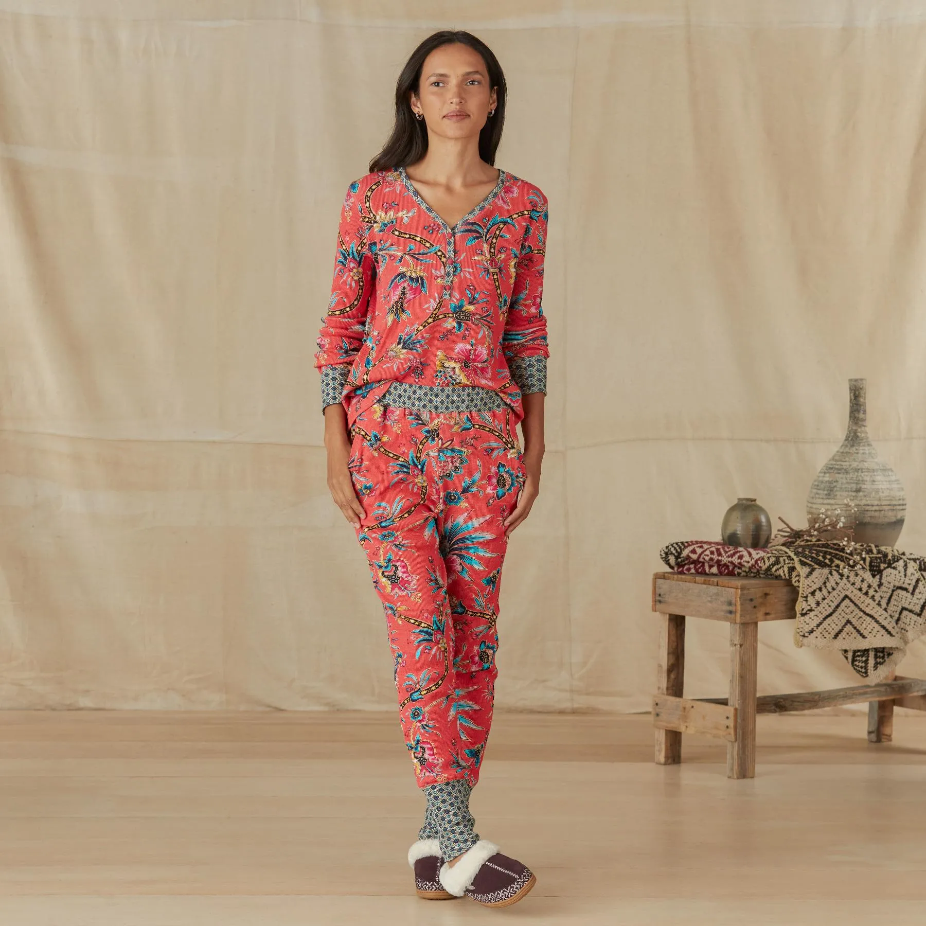 Garden Tapestry Pajamas, Petite