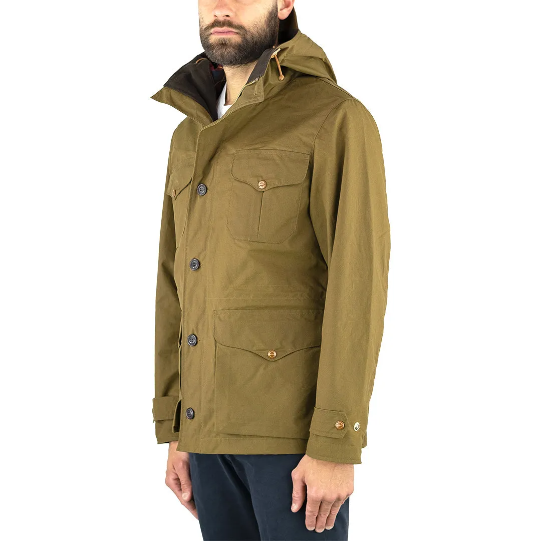 Giaccone Parka MANIFATTURA CECCARELLI Rain Weekender Coat Dark Tan