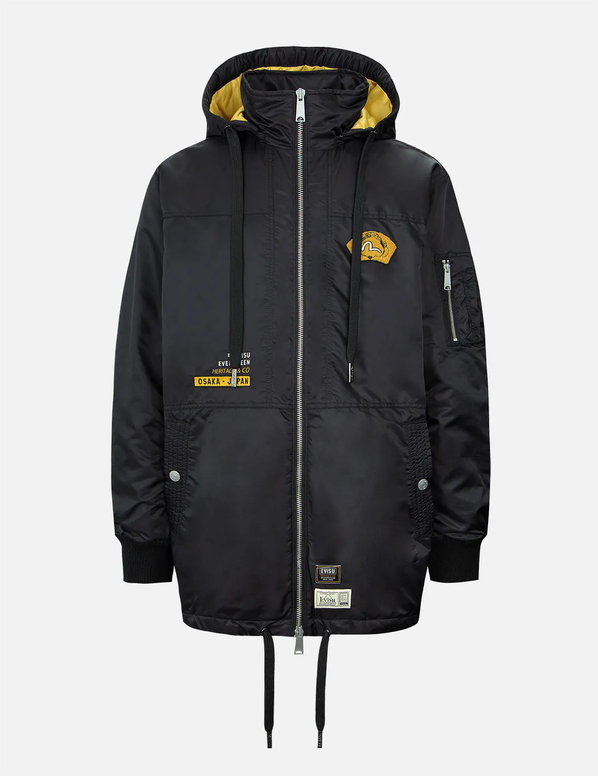 Godhead Badge and Motto Embroidery Parka