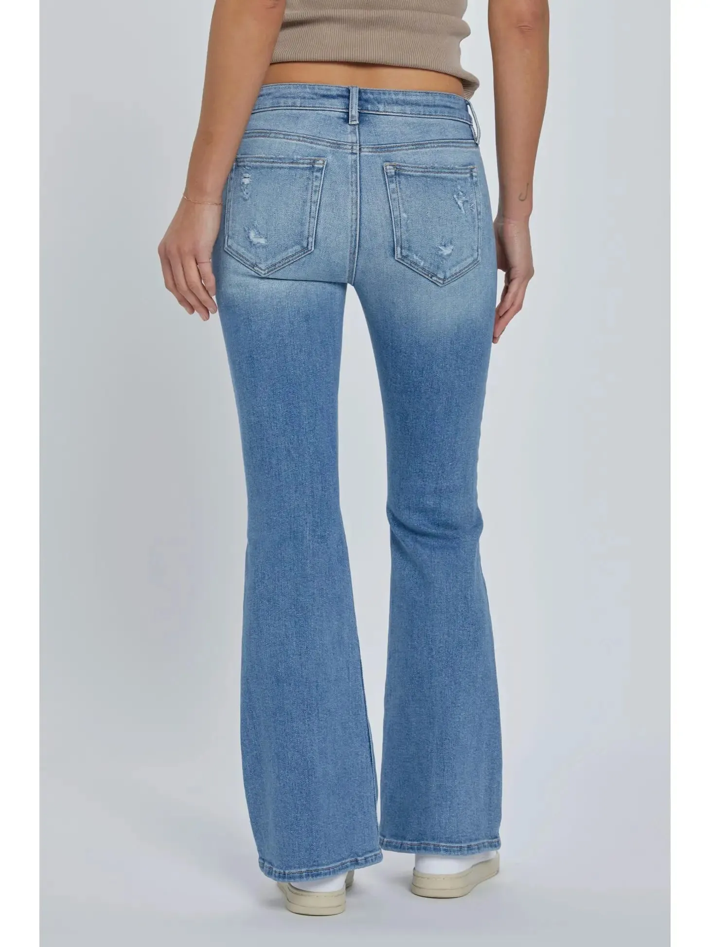 Happi Flare Low Rise Jeans