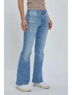 Happi Flare Low Rise Jeans