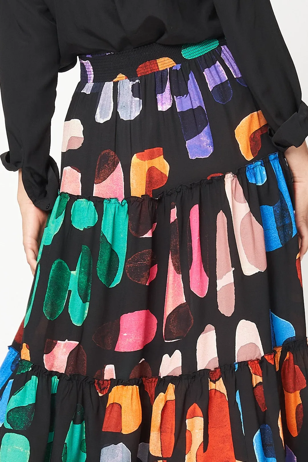 Harper Skirt Abstract