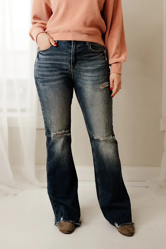 High Rise Flare Jeans