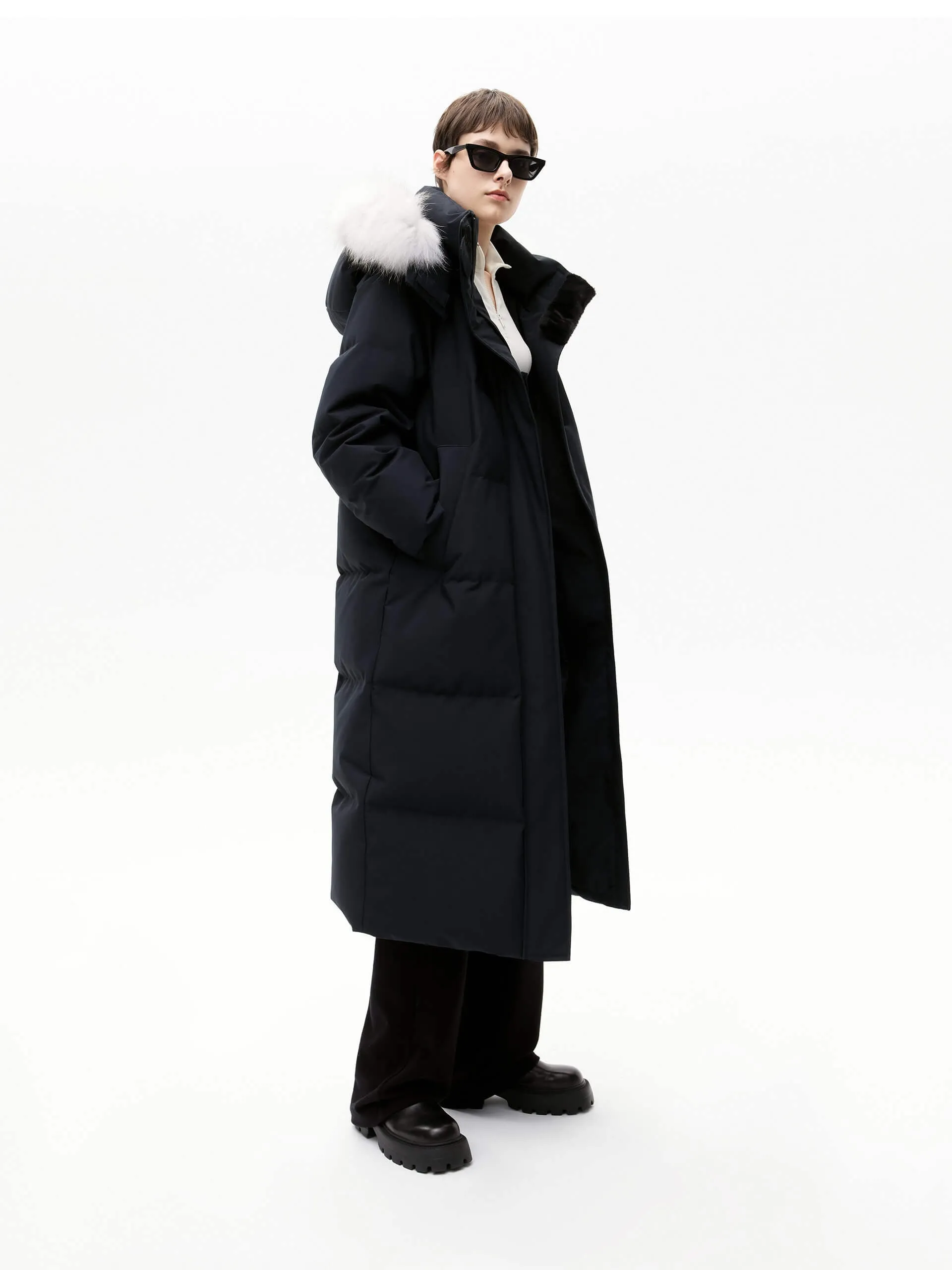 Hooded Down Puffer Coat