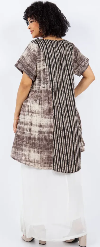 I'm so Zen Tunic Top Boho Hippie Chic Resort Wear Sml-2X