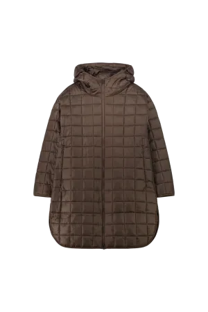 JEANNE BARET CLARENCE PARKA FIX HOOD QUILTED