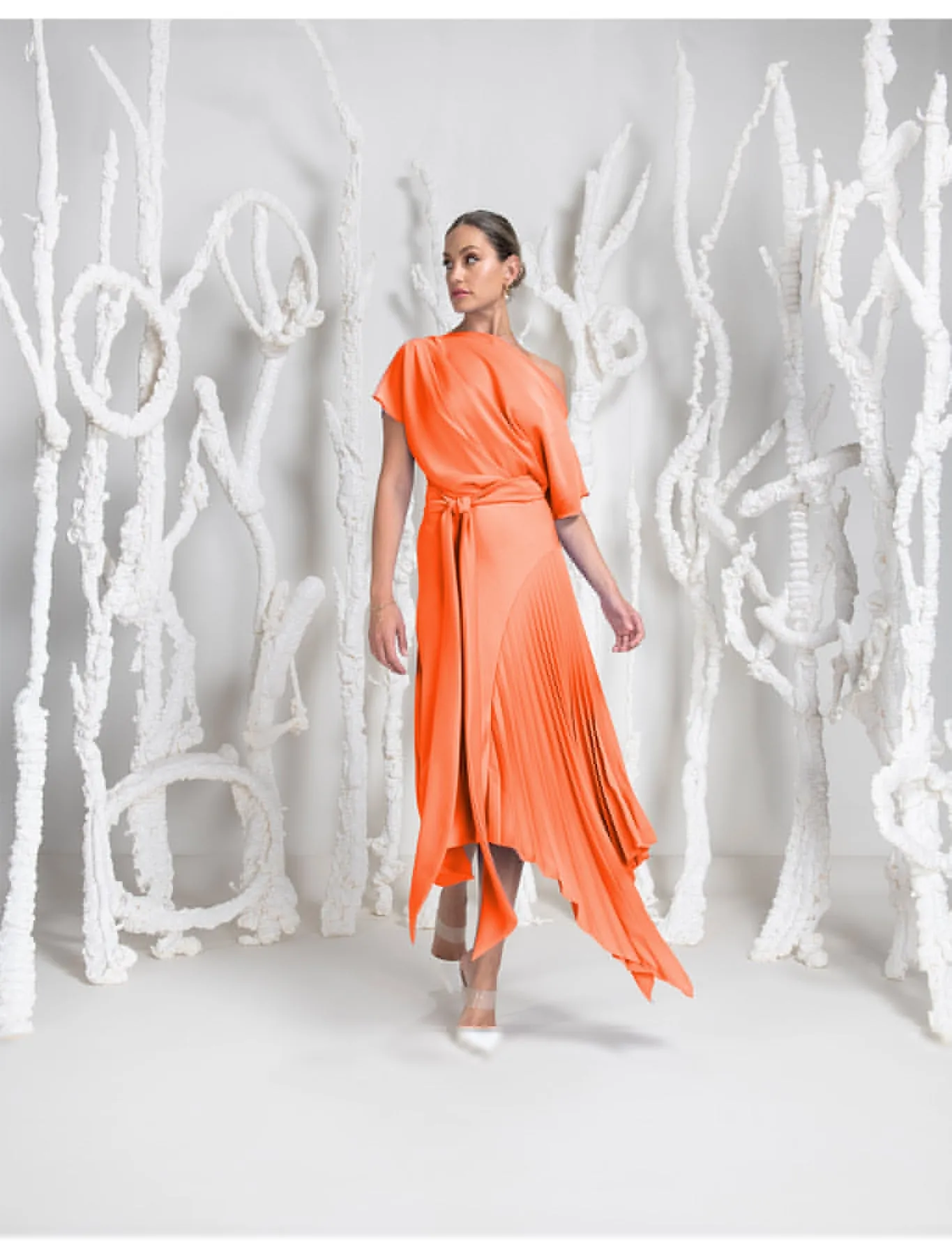 Kevan Jon mila dress orange