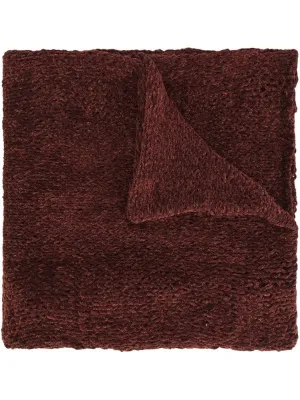 Knit Scarf (AW16-SUNSET SCARF BURGUNDY)