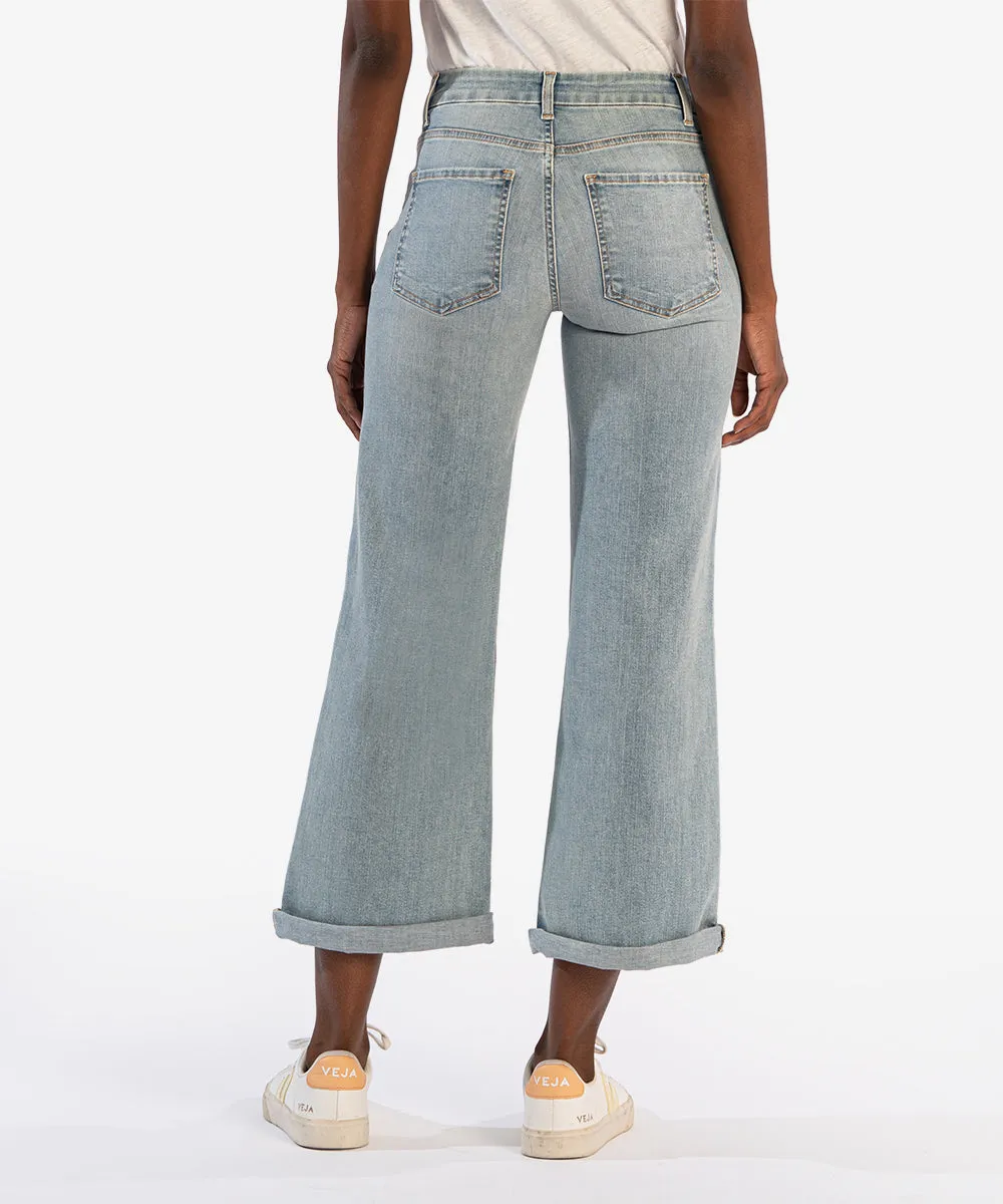 KT Meg Mid Rise Wide Leg Jean