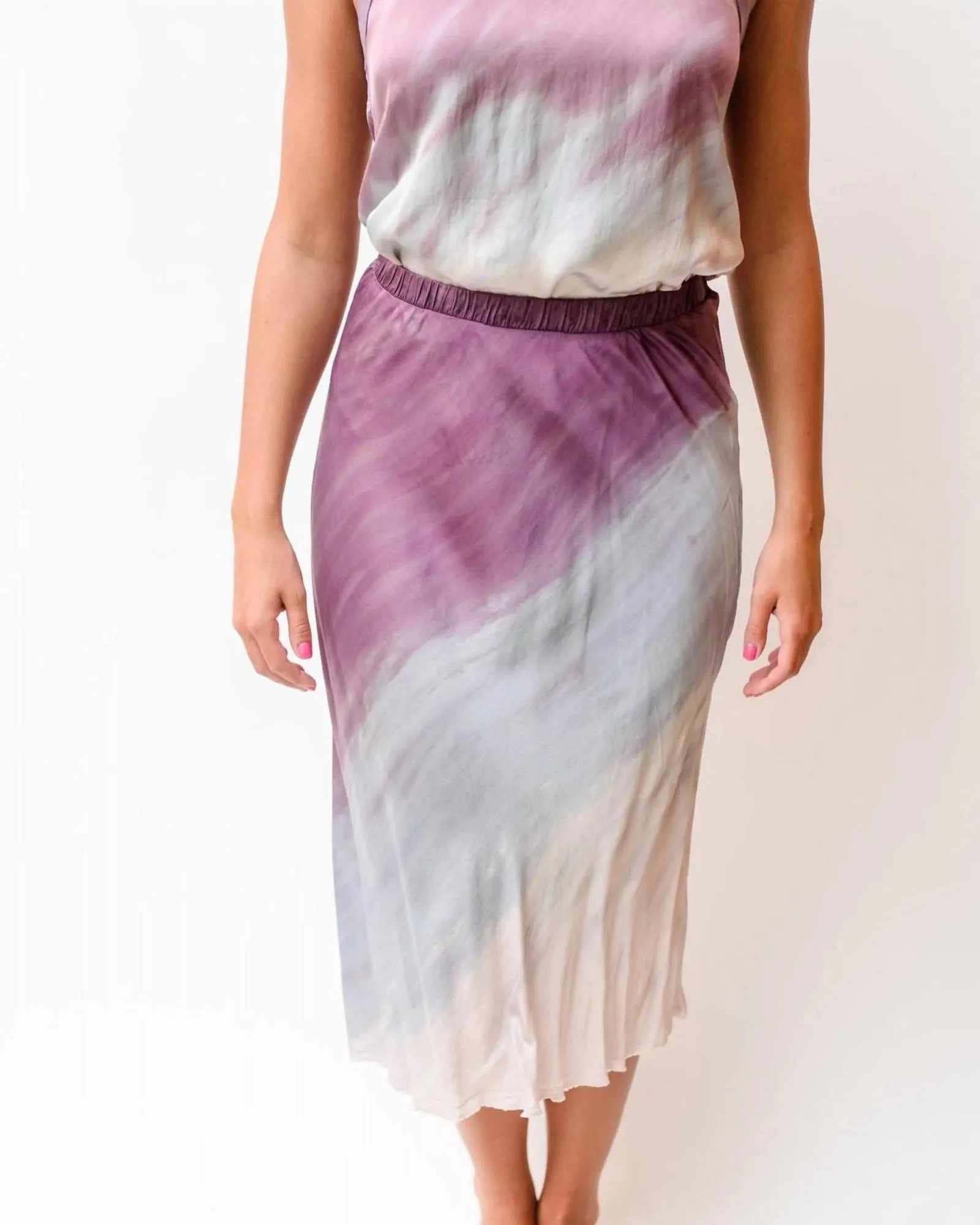 Mabel Midi Skirt in Mood Ring Tie Dye | Mood Ring Tie Dye