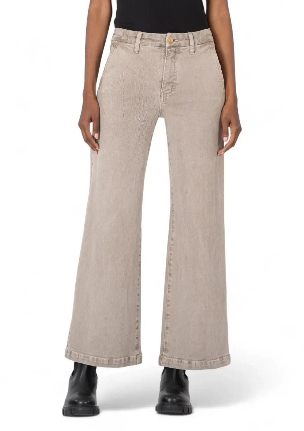 Meg High Rise Jeans - Coffee Cream