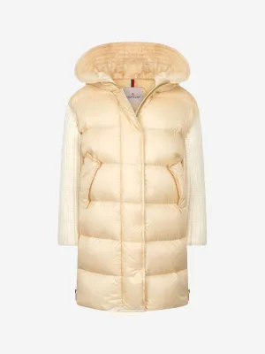 Moncler Enfant Girls Katife Long Parka