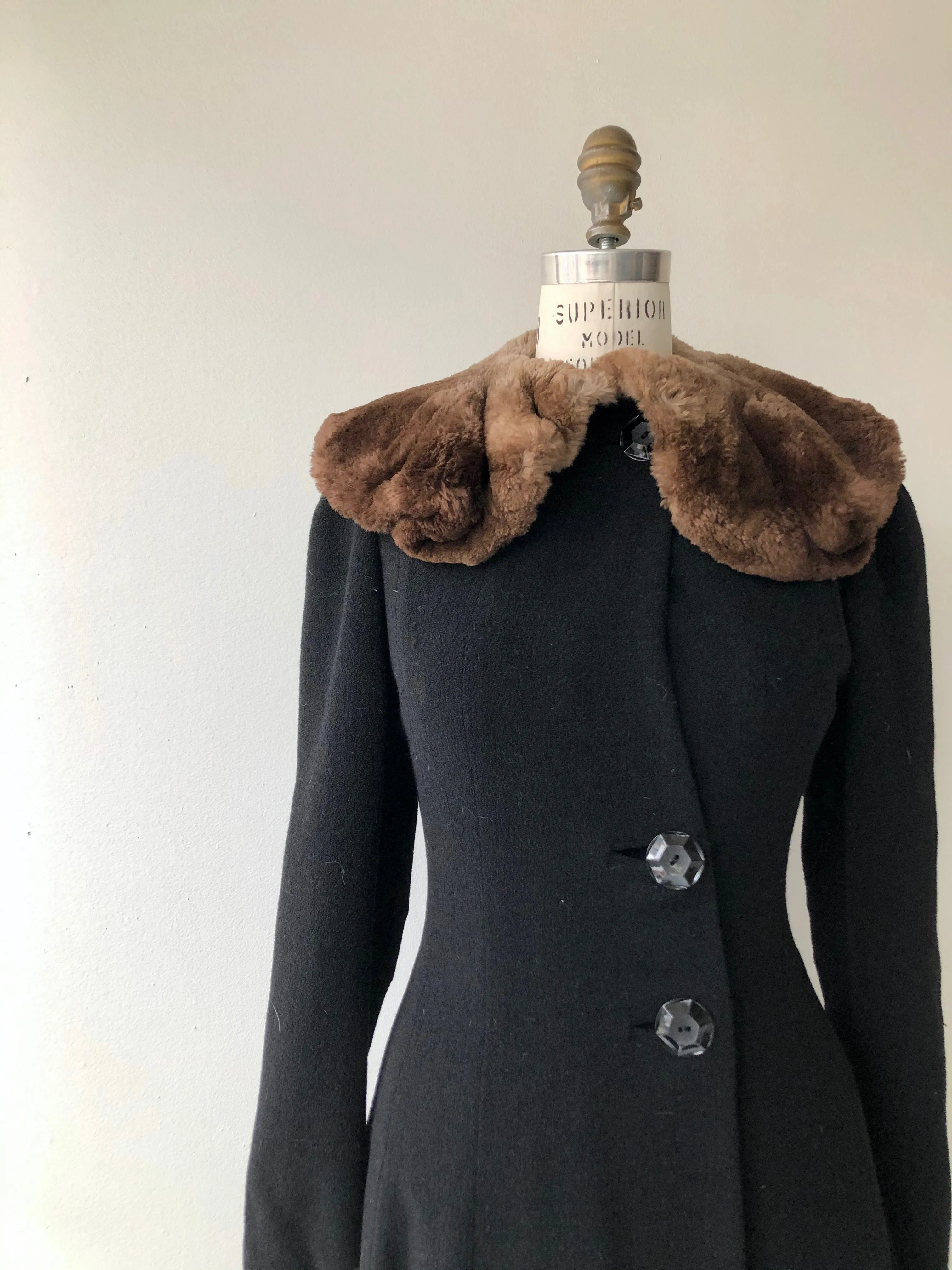 Montmartre 1930s Wool Coat