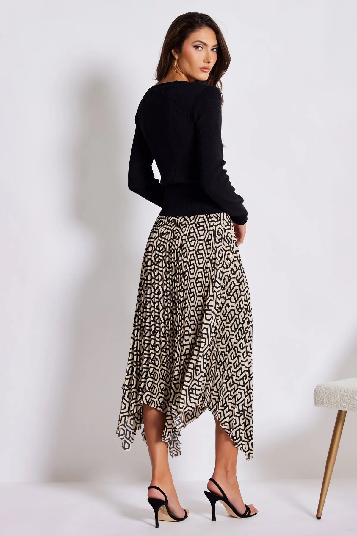 Morgan Pleat Skirt