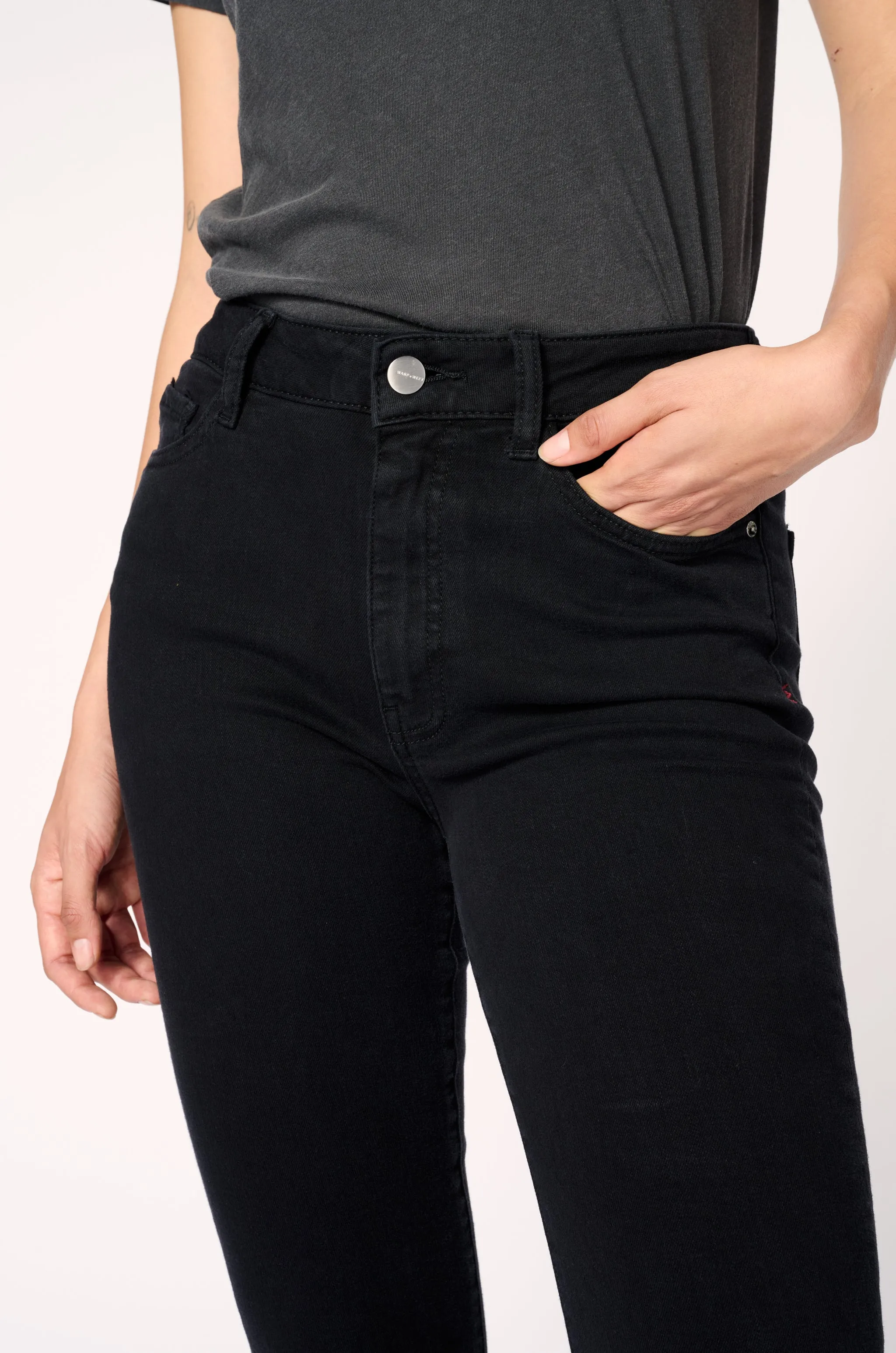 NAO - HIGH RISE BOOTCUT JEANS | INKWELL