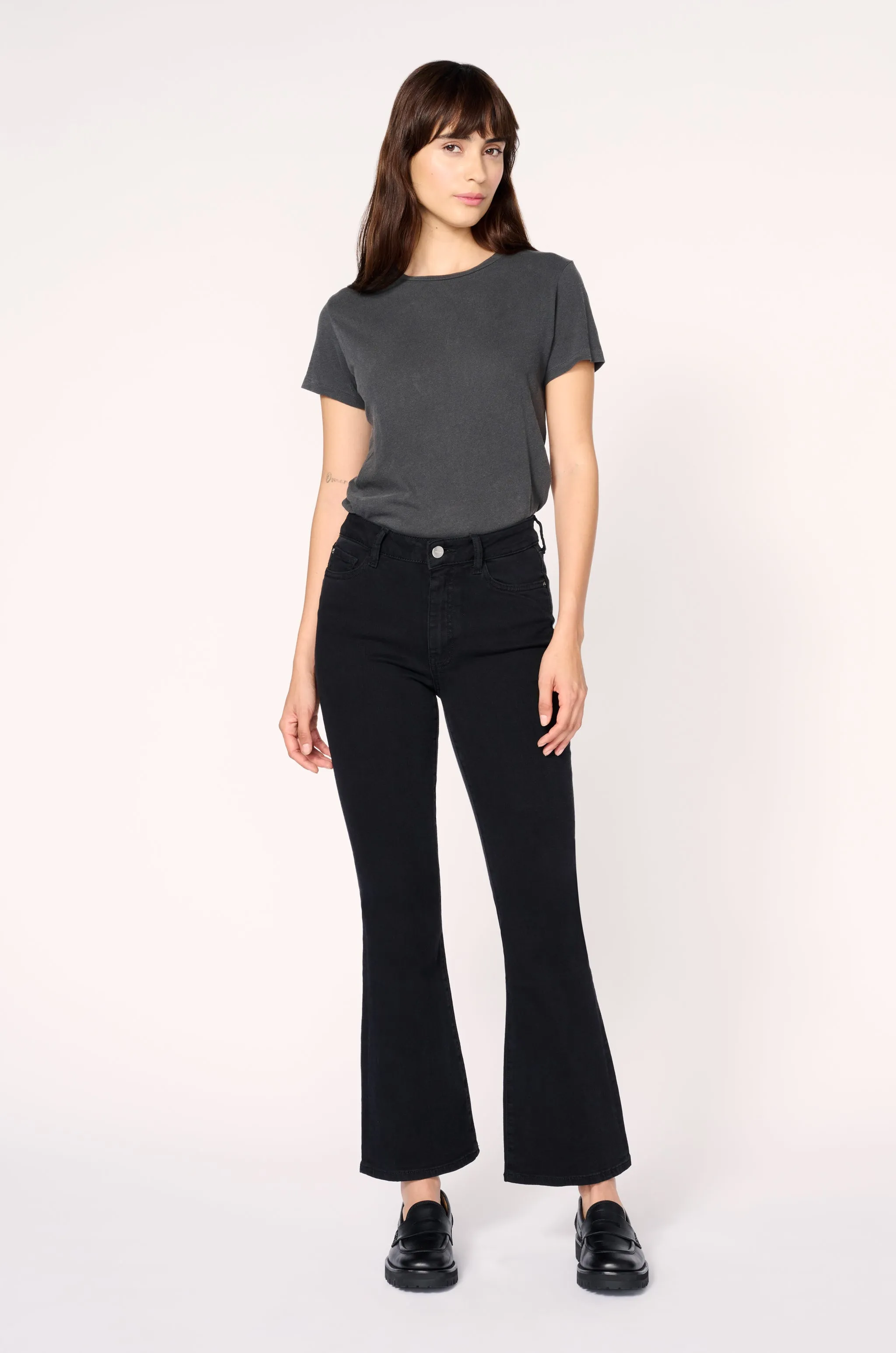 NAO - HIGH RISE BOOTCUT JEANS | INKWELL