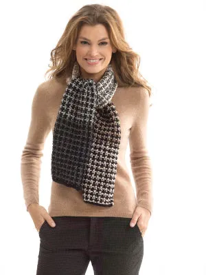 Neck's Best Thing Level 2 Knit Neutral Slip Stitch Scarf (Knit) - Version 1