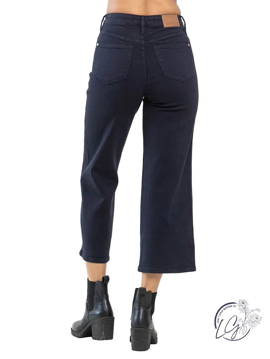 Oakley Tummy Control Wide Leg By Judy Blue