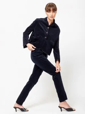 Pants Prospera - Navy Velvet